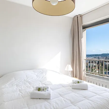 With Pool - Sea View Appartement Antibes